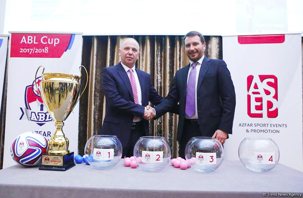 В Баку прошла жеребьевка весеннего кубка Azfar Business League по мини-футболу (ФОТО)