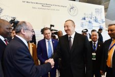 Президент Ильхам Алиев принял участие в открытии конференции министров Движения неприсоединения в Баку (ФОТО)