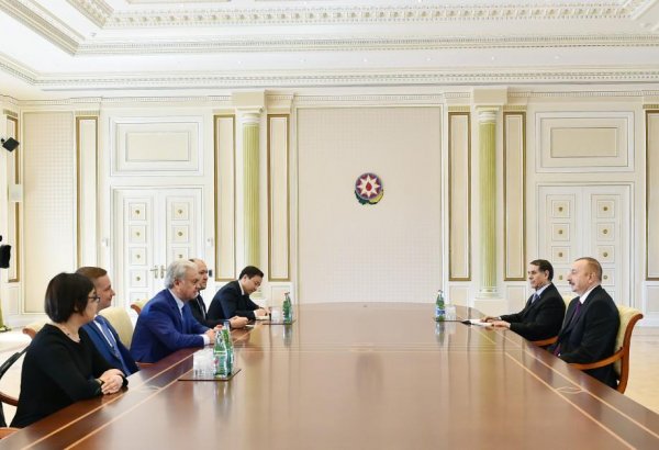 President Aliyev receives SCO secretary general