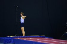 Азербайджанский гимнаст вышел в финал ЧЕ в Баку в соревнованиях по тамблингу (ФОТО)