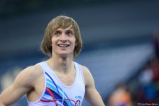 Азербайджанский гимнаст вышел в финал ЧЕ в Баку в соревнованиях по тамблингу (ФОТО)