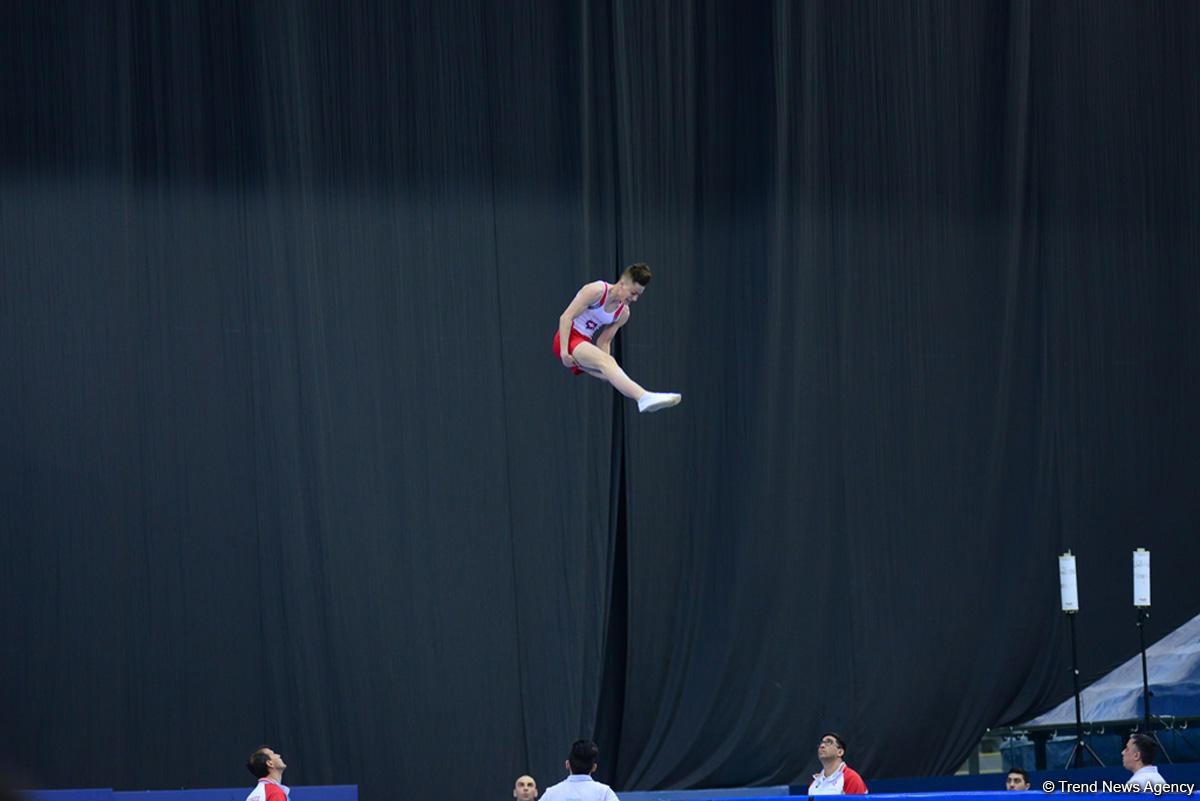 European Championships in Trampoline, Double Mini-Trampoline and Tumbling opens in Baku (PHOTO)