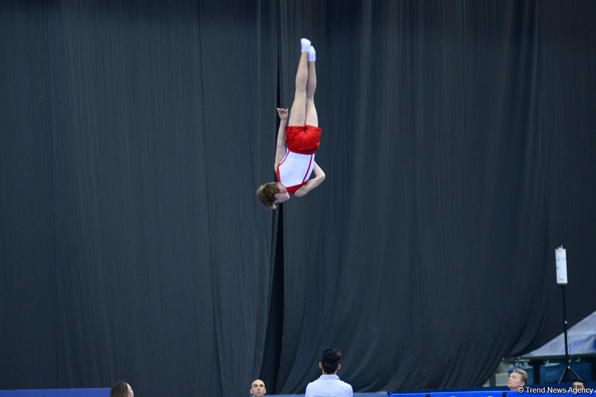 European Championships in Trampoline, Double Mini-Trampoline and Tumbling opens in Baku (PHOTO)