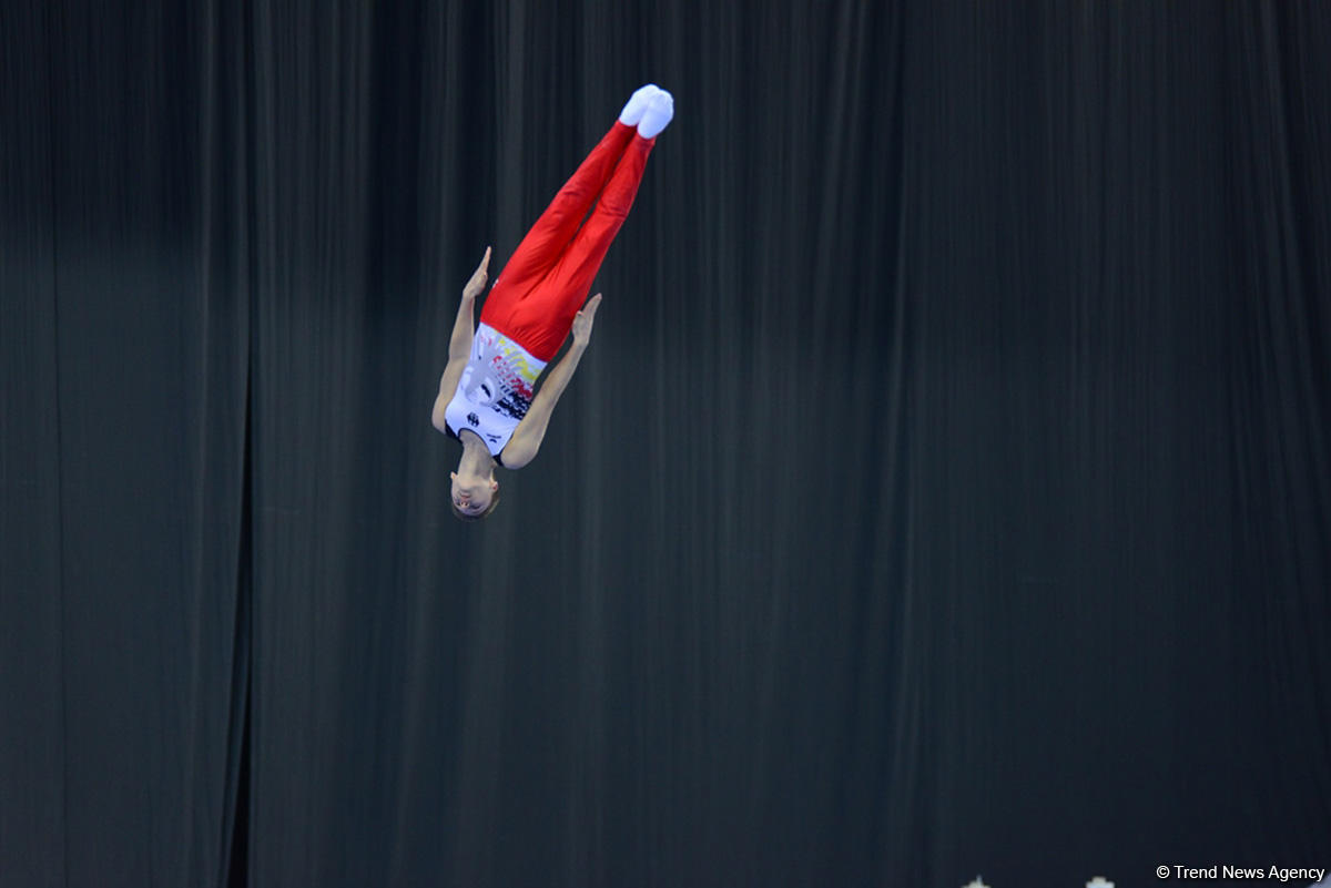 European Championships in Trampoline, Double Mini-Trampoline and Tumbling opens in Baku (PHOTO)