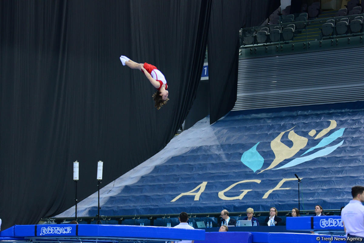 European Championships in Trampoline, Double Mini-Trampoline and Tumbling opens in Baku (PHOTO)