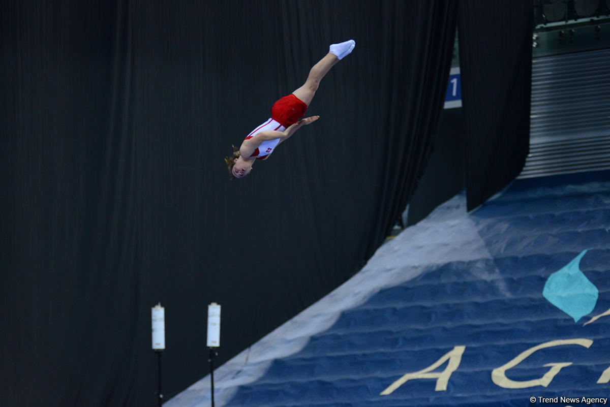 European Championships in Trampoline, Double Mini-Trampoline and Tumbling opens in Baku (PHOTO)