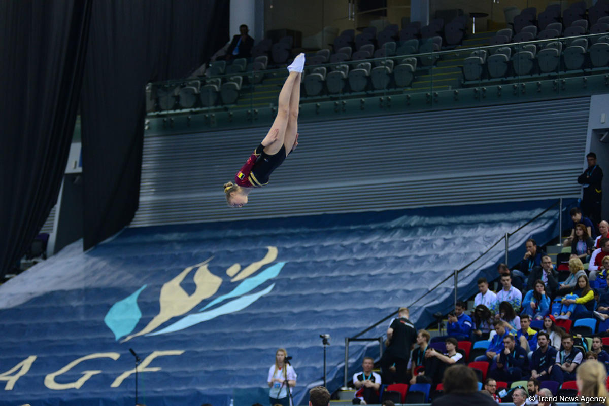 European Championships in Trampoline, Double Mini-Trampoline and Tumbling opens in Baku (PHOTO)