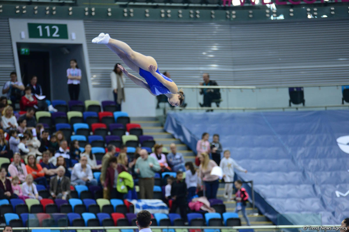 European Championships in Trampoline, Double Mini-Trampoline and Tumbling opens in Baku (PHOTO)