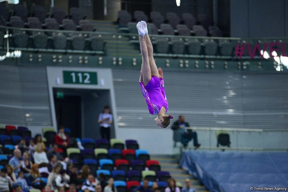 European Championships in Trampoline, Double Mini-Trampoline and Tumbling opens in Baku (PHOTO)