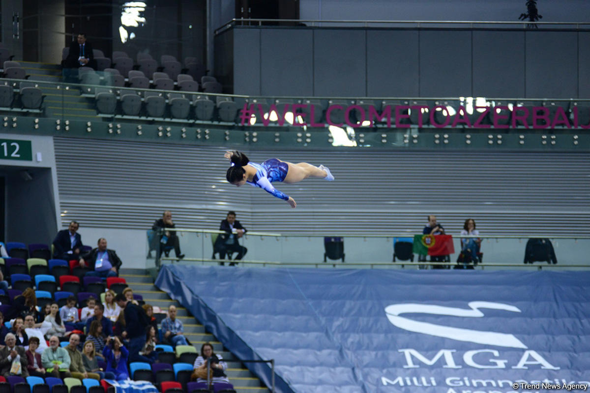 European Championships in Trampoline, Double Mini-Trampoline and Tumbling opens in Baku (PHOTO)