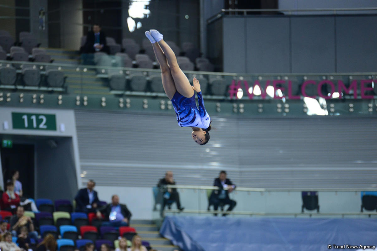 European Championships in Trampoline, Double Mini-Trampoline and Tumbling opens in Baku (PHOTO)