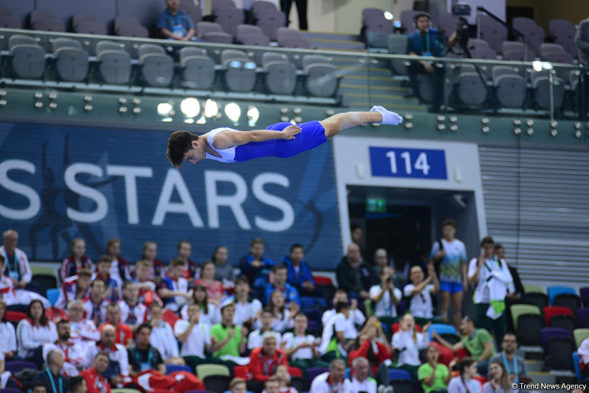 European Championships in Trampoline, Double Mini-Trampoline and Tumbling opens in Baku (PHOTO)