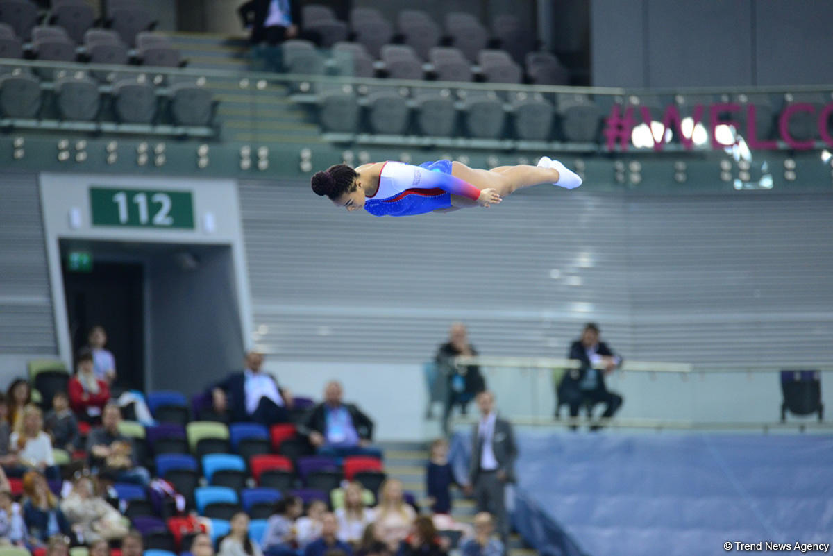 European Championships in Trampoline, Double Mini-Trampoline and Tumbling opens in Baku (PHOTO)