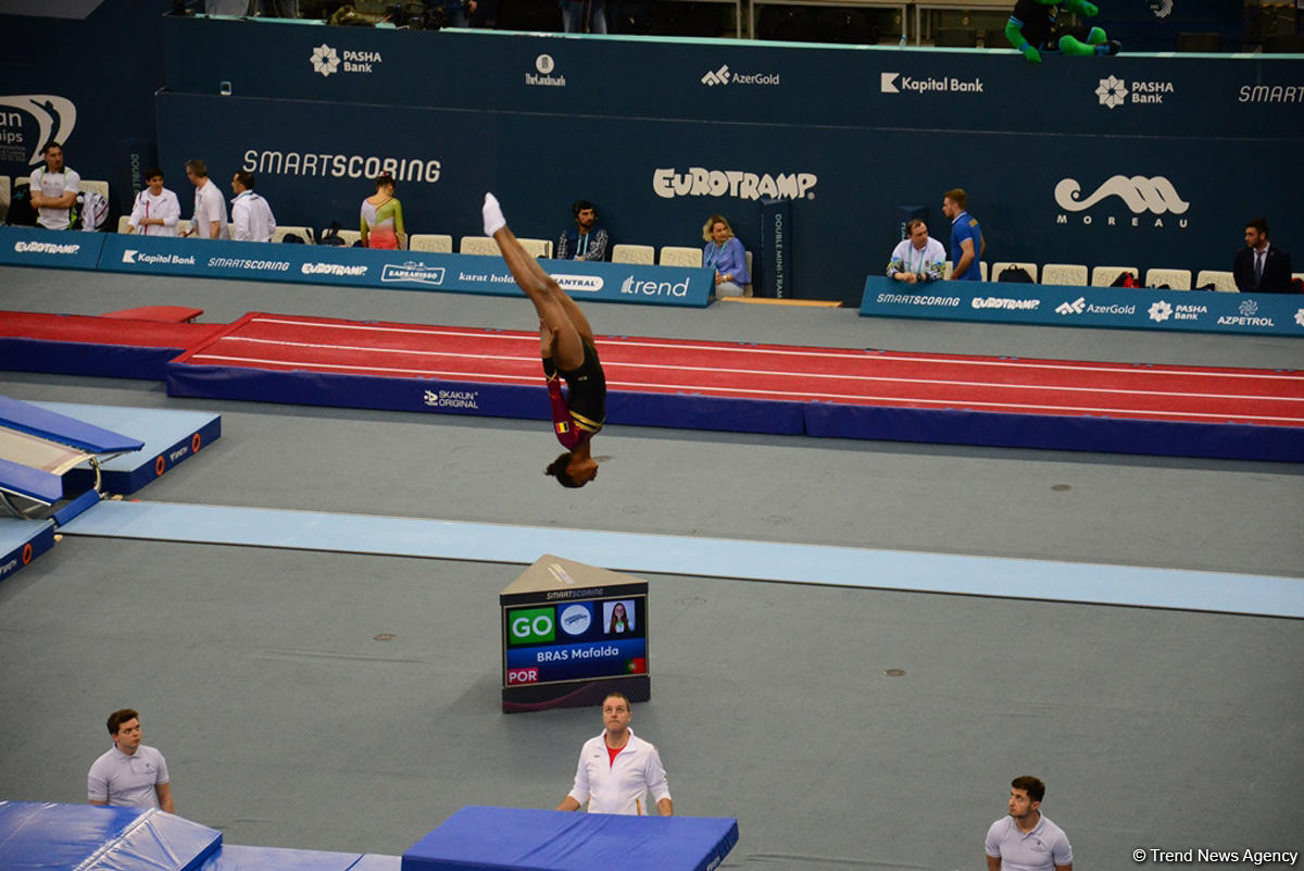 European Championships in Trampoline, Double Mini-Trampoline and Tumbling opens in Baku (PHOTO)