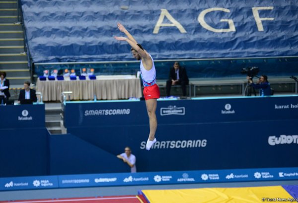 Azerbaijani gymnast reaches semifinals at European Championships in Baku (PHOTO)
