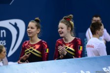 Стартовал второй день ЧЕ по прыжкам на батуте, двойном мини-батуте и акробатической дорожке в Баку (ФОТО)