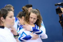 Стартовал второй день ЧЕ по прыжкам на батуте, двойном мини-батуте и акробатической дорожке в Баку (ФОТО)
