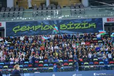 Стартовал второй день ЧЕ по прыжкам на батуте, двойном мини-батуте и акробатической дорожке в Баку (ФОТО)