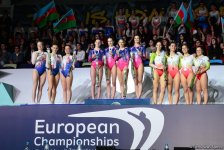 Прошла церемония награждения победителей и призеров второго дня Чемпионата Европы по прыжкам на батуте (ФОТО)