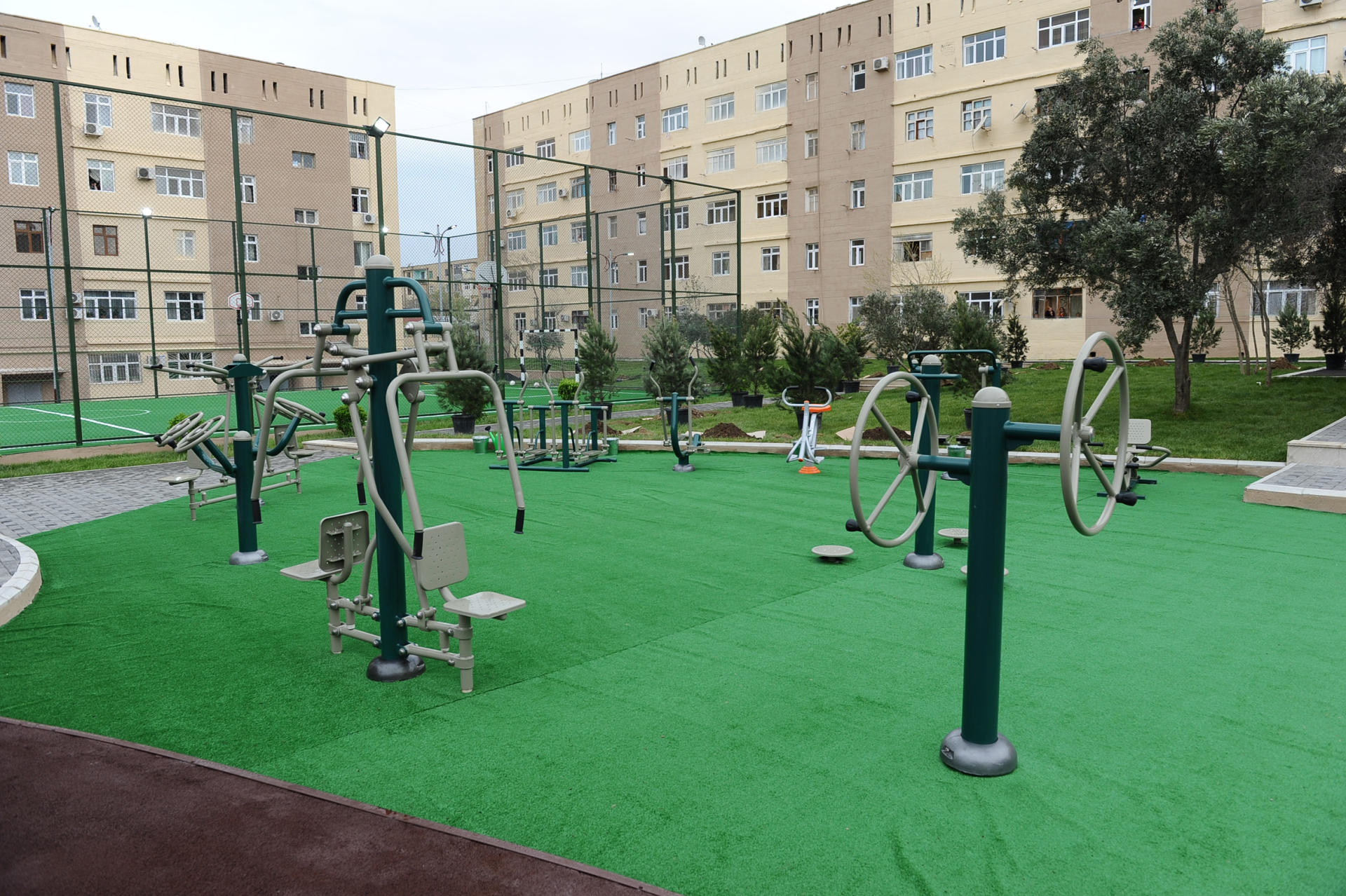 Leyla Aliyeva attends opening ceremony of another redeveloped yard under “Bizim həyət” project (PHOTO)