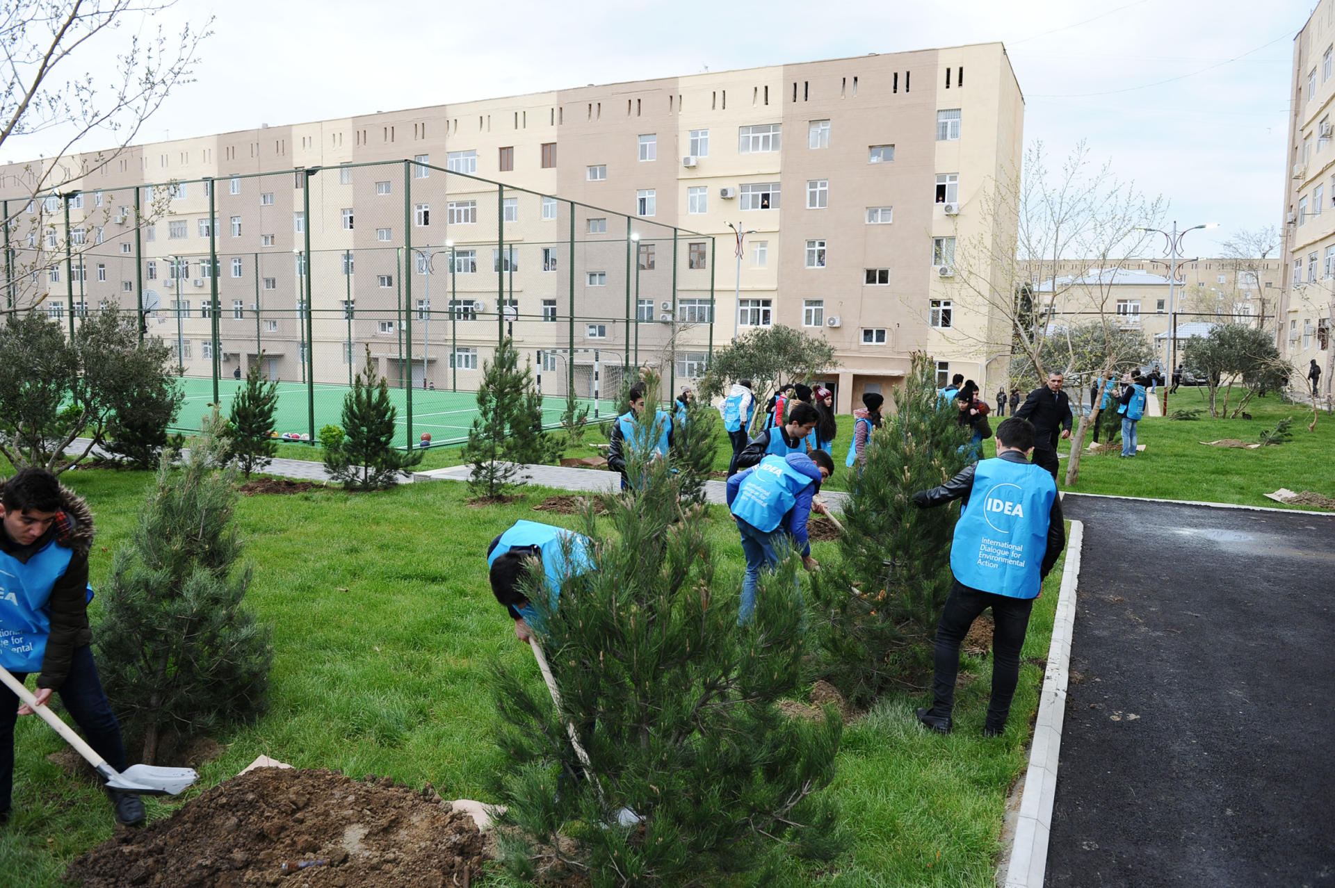 Leyla Aliyeva attends opening ceremony of another redeveloped yard under “Bizim həyət” project (PHOTO)