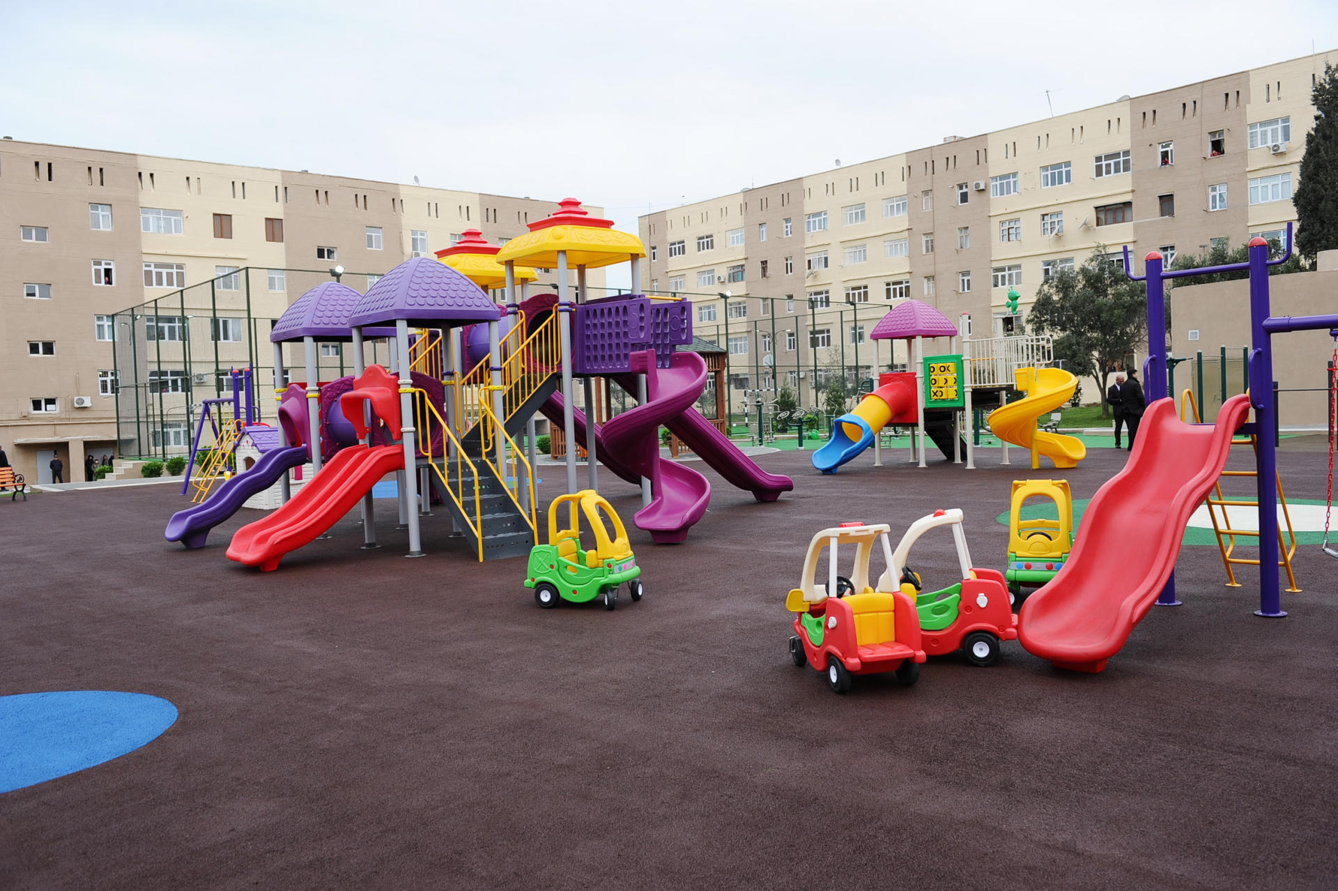 Leyla Aliyeva attends opening ceremony of another redeveloped yard under “Bizim həyət” project (PHOTO)