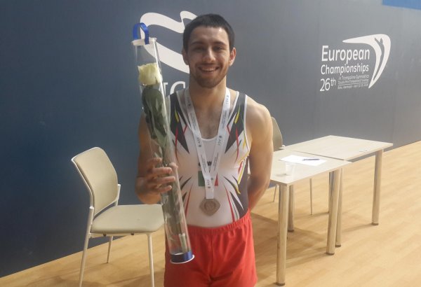 Для меня счастье выиграть медаль на Чемпионате Европы в Баку - португальский гимнаст