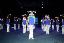 В Баку состоялась церемония закрытия XXVI Чемпионата Европы по прыжкам на батуте (ФОТО)