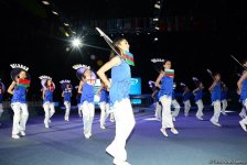 В Баку состоялась церемония закрытия XXVI Чемпионата Европы по прыжкам на батуте (ФОТО)
