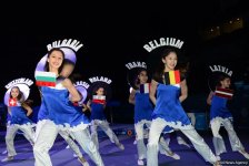 В Баку состоялась церемония закрытия XXVI Чемпионата Европы по прыжкам на батуте (ФОТО)