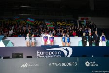 В Баку прошло награждение призеров последних финалов XXVI Чемпионата Европы (ФОТО)