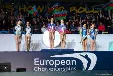 В Баку прошло награждение призеров последних финалов XXVI Чемпионата Европы (ФОТО)