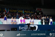 В Баку награждены призеры второй половины финалов XXVI Чемпионата Европы среди юниоров