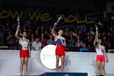 В Баку награждены призеры первой половины финалов XXVI Чемпионата Европы среди юниоров