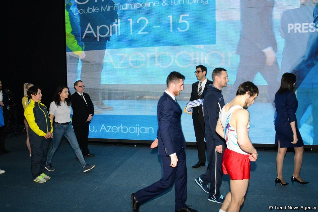 В Баку состоялась церемония закрытия XXVI Чемпионата Европы по прыжкам на батуте (ФОТО)