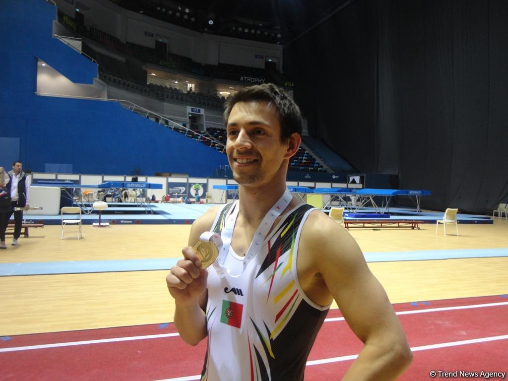 Золотой медалист: Я счастлив выступать в Баку на Чемпионате Европы