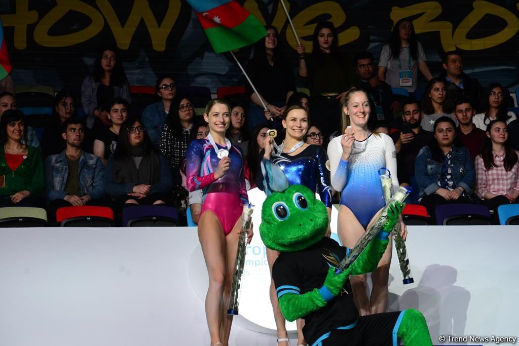 В Баку прошло награждение призеров последних финалов XXVI Чемпионата Европы (ФОТО)