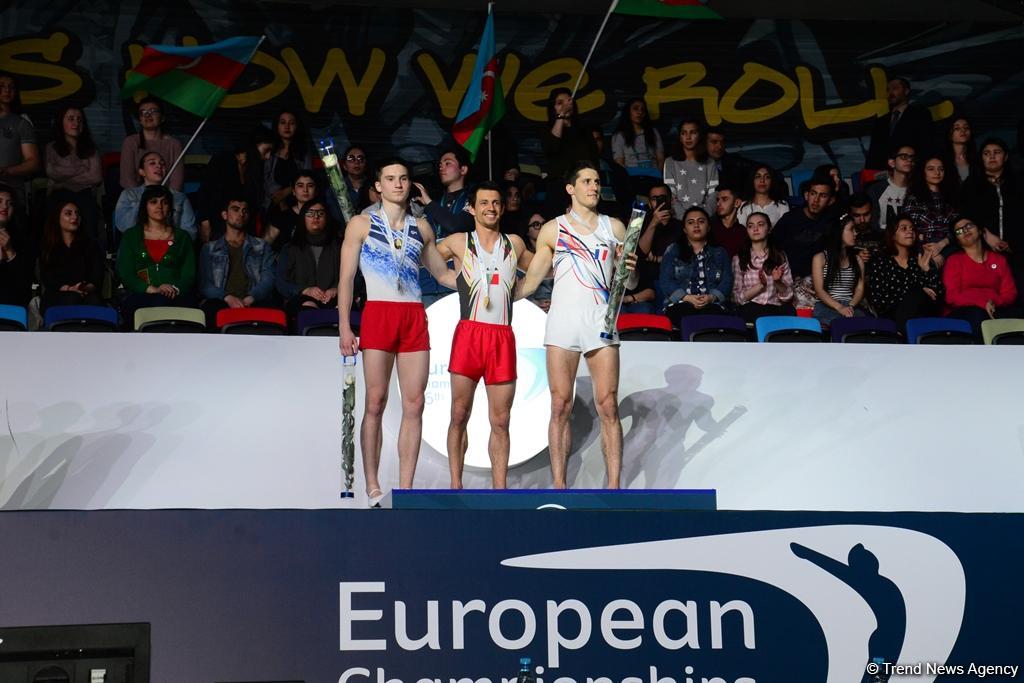 В Баку прошло награждение призеров последних финалов XXVI Чемпионата Европы (ФОТО)