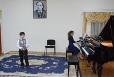 В бакинской школе состоялась концертная программа, посвященная 100-летию АДР (ФОТО)
