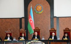 Проходит заседание Конституционного суда в связи с результатами президентских выборов в Азербайджане (ФОТО)