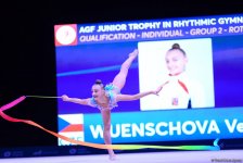 Лучшие моменты c международного юношеского турнира по художественной гимнастике в Баку  (ФОТОРЕПОРТАЖ)