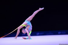 Лучшие моменты c международного юношеского турнира по художественной гимнастике в Баку  (ФОТОРЕПОРТАЖ)