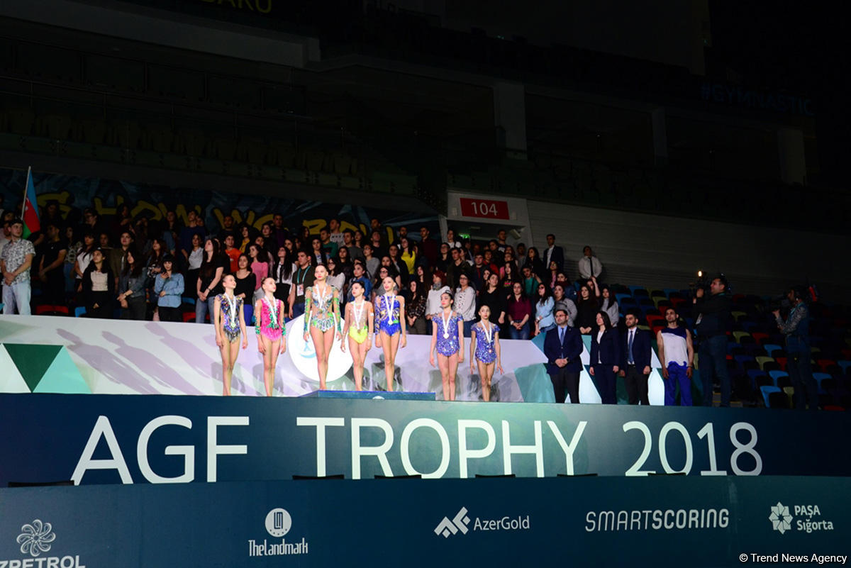 Азербайджанские гимнастки выиграли бронзу AGF Junior Trophy в командном зачете (ФОТО)