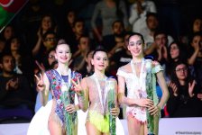 В Баку награждены призеры AGF Junior Trophy в упражнениях с обручем и мячом (ФОТО)