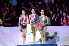 В Баку награждены призеры AGF Junior Trophy в упражнениях с обручем и мячом (ФОТО)