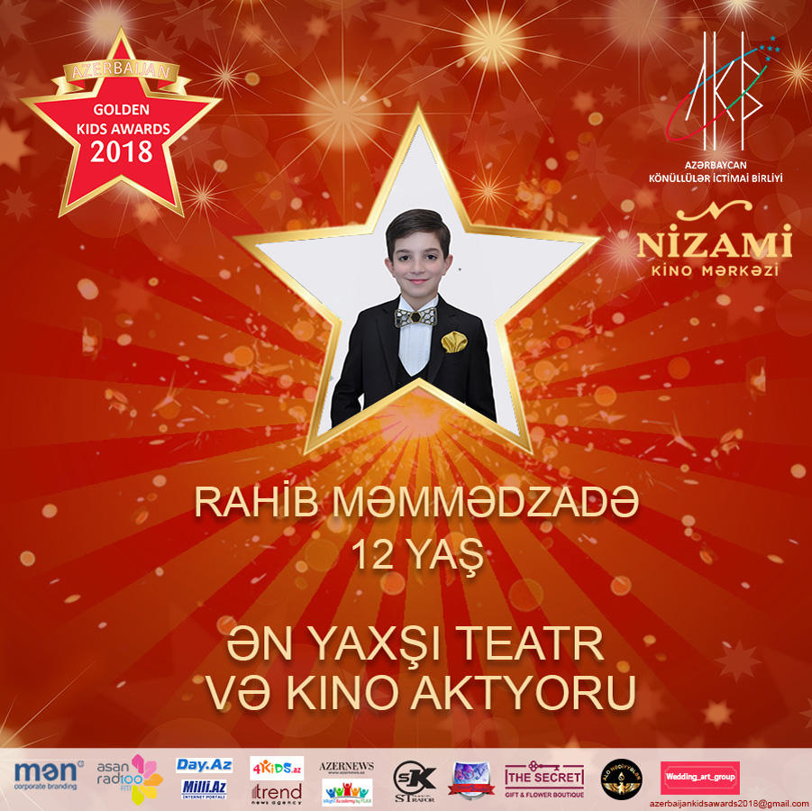 Названы первые номинанты проекта Azerbaijan Golden Kids Awards 2018 (ФОТО)