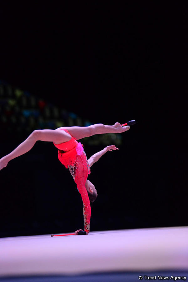 Российская гимнастка завоевала золото AGF Junior Trophy в упражнениях с булавами