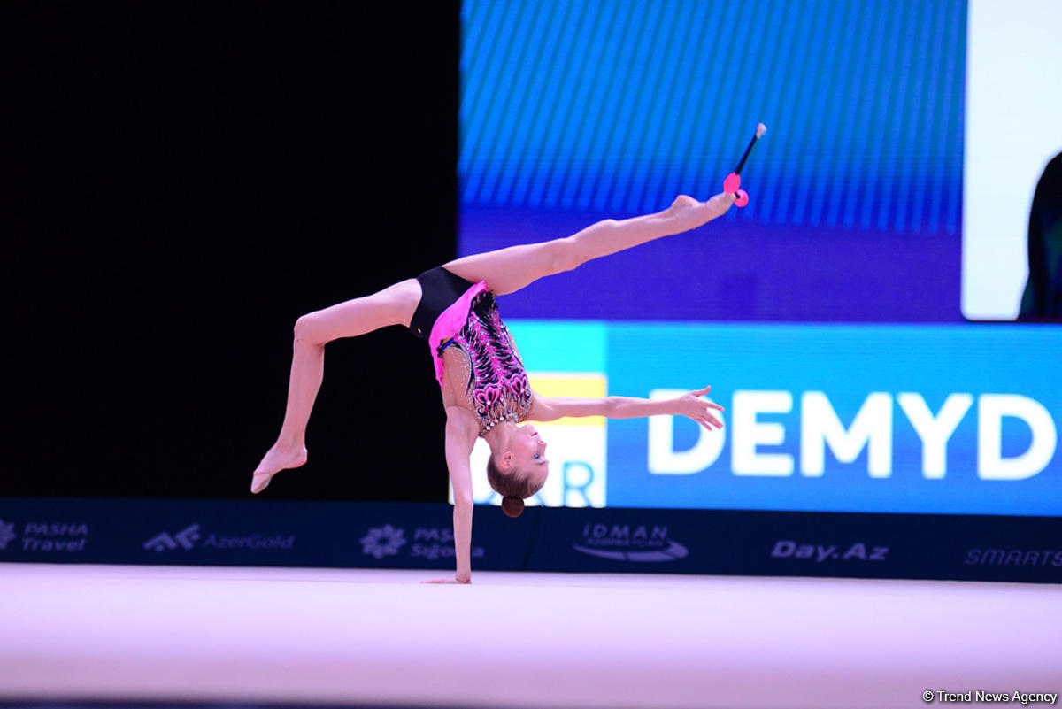 Российская гимнастка завоевала золото AGF Junior Trophy в упражнениях с булавами