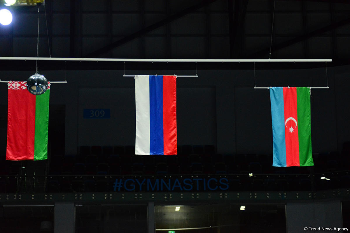 В Баку награждены призеры AGF Junior Trophy в упражнениях с обручем и мячом (ФОТО)