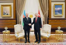 Azerbaijani, Turkish presidents hold one-on-one meeting (PHOTO)
